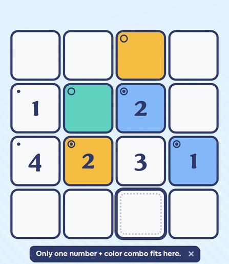 A screenshot of the puzzle