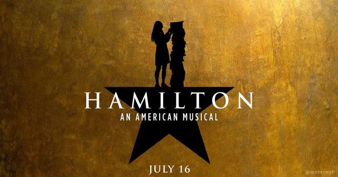 The “Hamilton” musical banner ad, except instead of Lin Manuel-Miranda’s silhouette for the top of the star, it’s a silhouette of Margaret Hamilton with the stack Apollo guidance software printouts.