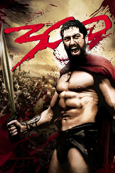 Film poster for the movie “300”